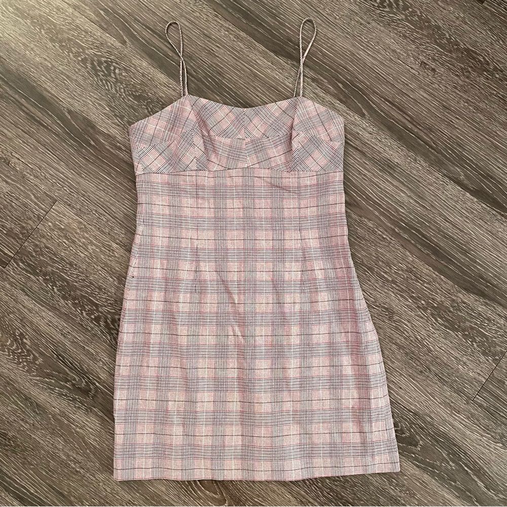 Intermix Plaid Roslyn Dress